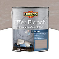 Base effet blanchi lambris et meubles Liberon toile de lin mat 2,5L