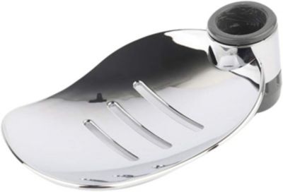 BASHLWUA 1pcs barre de douche à main  argent (diamètre des pores: 22 mm) porte-savon porte-savon créatif support de stockage de sa