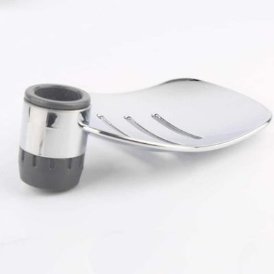 BASHLWUA 1pcs barre de douche à main  argent (diamètre des pores: 22 mm) porte-savon porte-savon créatif support de stockage de sa