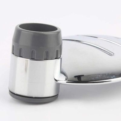 BASHLWUA 1pcs barre de douche à main  argent (diamètre des pores: 22 mm) porte-savon porte-savon créatif support de stockage de sa
