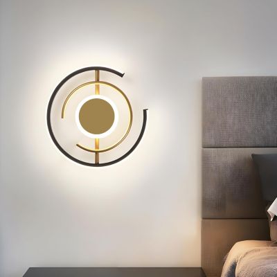 BASHLWUA Applique murale LED d'intérieur, 20 W 2200 lm, applique murale moderne, trois modes de température de couleur - 3000 K/40