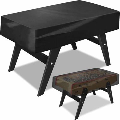 BASHLWUA Housse de Oxford Bâche de Protection pour Table Babyfoot Etanche 160x115x50CM en Noir Universel Extérieur
