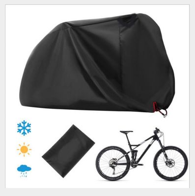 BASHLWUA Housse de vélo pour vélos, housse de pluie pour vélo de route de montagne 78,7 x 27,5 x 43,3 pouces avec trou de verrouil