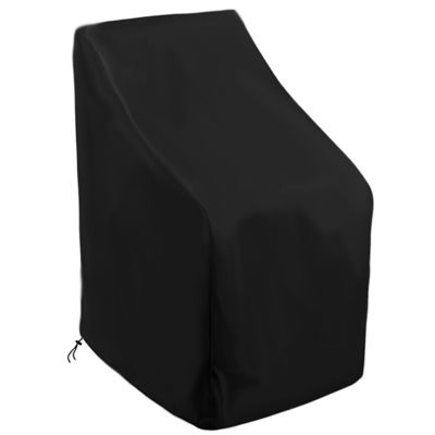BASHLWUA Housses de chaise de protection UV imperméables pour jardin extérieur Housses de meubles d'extérieur (190 x 66 x 63/89 cm