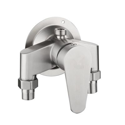 BASHLWUA Robinet mitigeur baignoire douche, robinet mitigeur, robinet mitigeur douche inox robinet salle de bain mural