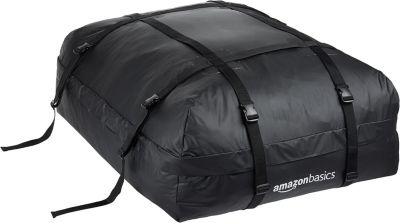 Basics Coffre de Toit Souple, Noir, 425 l