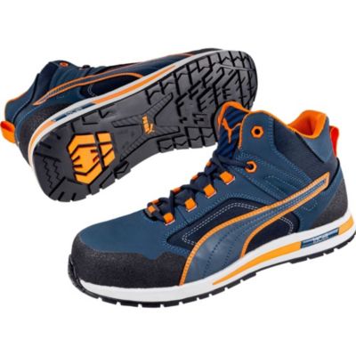 Baskets de sécurité montantes Puma Crosstwist S3 HRO SRC Marine 43