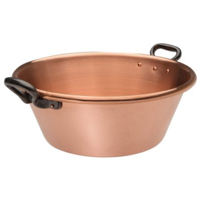 Bassine à confiture en cuivre 12 litres