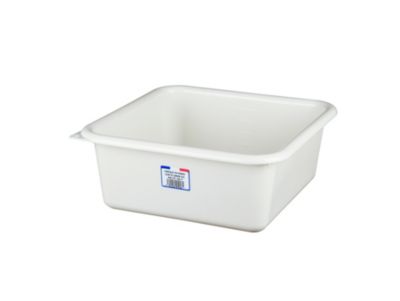 Bassine cuvette carrée 5.5L coloris sable Castorama