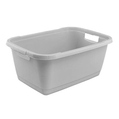 Bassine à linge élégante et pratique 52 litres - Gris