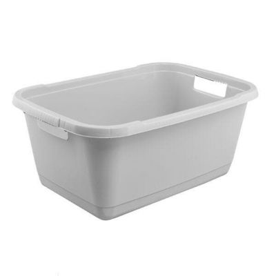 Bassine à linge élégante et pratique 52 litres - Gris