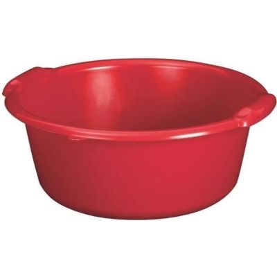 Bassine ronde 20 L - D: 45 cm x 20 cm - rouge