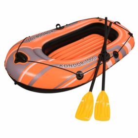 Bateau Gonflable Bestway Hydro Force Kondor 1000 pour 1 Personne avec Pagaies