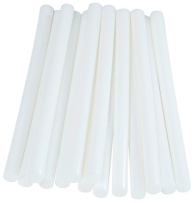 Bâton de colle universel blanche Ø12mm x 190mm, lot de 48