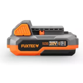 Batterie 2Ah - FUXTEC FX-E1B2AH - 20V compatible pour tous les appareils 20V FUXTEC