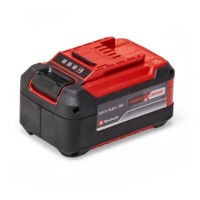 Batterie 5,2 Ah Power X-Change Plus Einhell (Temps de charge 80 min, Compatible avec tous les appareils Power X-Change)