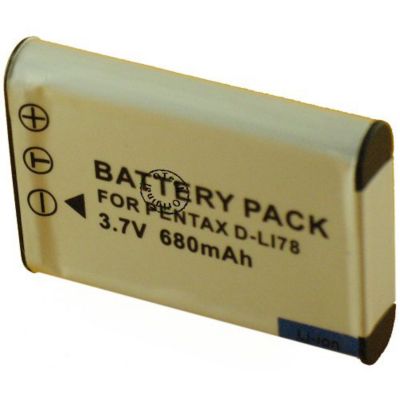 Batteria Li-Ion Per Pentax Optio W60 3.7V 680mAh - Sostituzione Compatibile