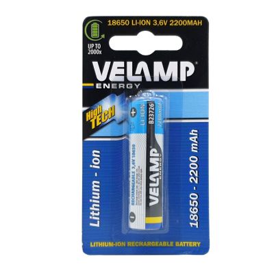 Batterie au lithium rechargeable type 18650 3,6V 2200mAh