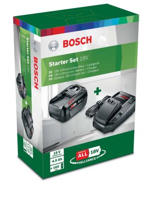 Batterie Bosch PBA 18V - 1x4,0Ah + chargeur AL18V-4030CV