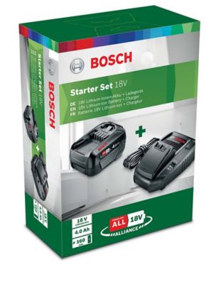 Batterie Bosch PBA 18V - 1x4,0Ah + chargeur AL18V-4030CV