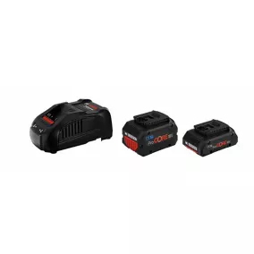 Batterie Bosch Professional ProCORE18V 1x4,0Ah + 1x5,5Ah + chargeur GAL 1880 CV