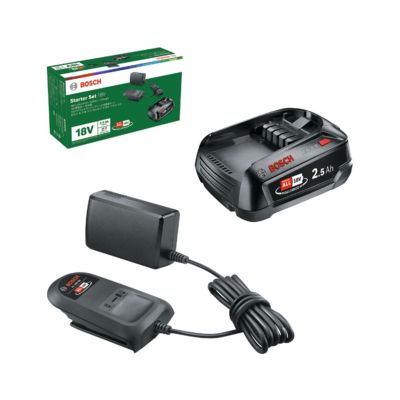 Batterie + chargeur Bosch Starter set Alliance 18V - 2.5Ah
