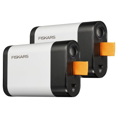 Batterie d'outils de jardin vendue par 2 Fiskars BT12 tension 12V 4Ah