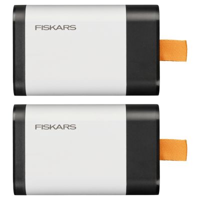 Batterie d'outils de jardin vendue par 2 Fiskars BT12 tension 12V 4Ah