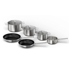 Batterie de cuisine 6 pièces inox Bosch HEZ9SE060