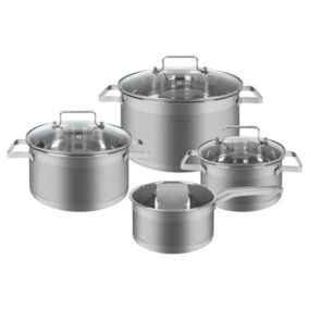 Batterie De Cuisine 7 Pieces Inox Classbach C-KTS4016