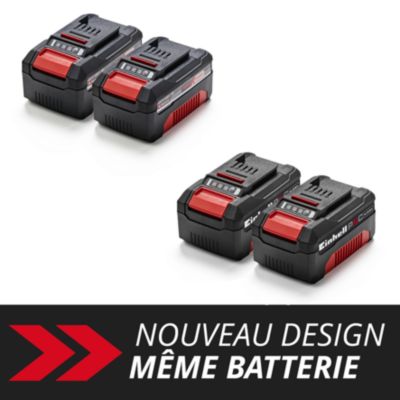 Batterie Einhell Power X-Change 18V - 2x 4,0Ah