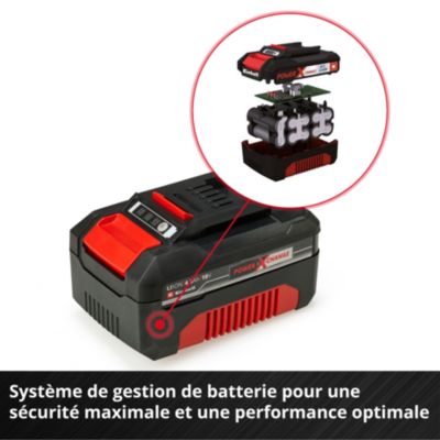 Batterie Einhell Power X-Change 18V - 2x 4,0Ah