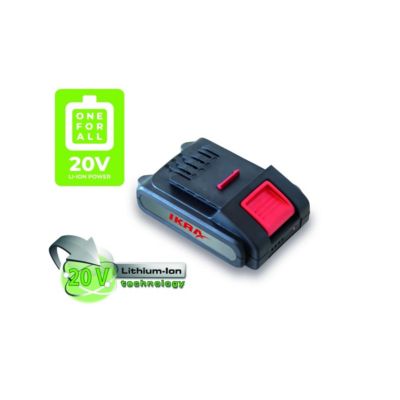Batterie IKRA 20 V 2.0 Ah lithium 40 Wh legere 360 g compatible tous outils 20 V IKRA