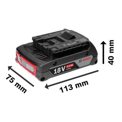 Batterie lithium-Ion Bosch professional 18V - 2Ah