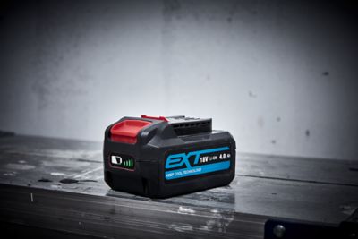 Batterie meuleuse Erbauer 125mm 18V - 2x4Ah