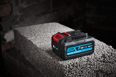 Batterie meuleuse Erbauer 125mm 18V - 2x4Ah