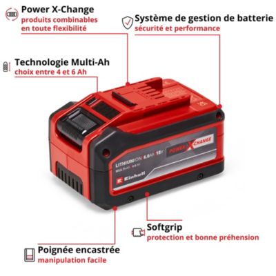 Batterie Power X-Change PLUS 18V - 4/6Ah Einhell