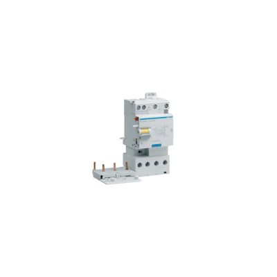 Bdc940f Hager Bloc Différentiel Double Sortie 3p+n 40a 30ma Type Ac