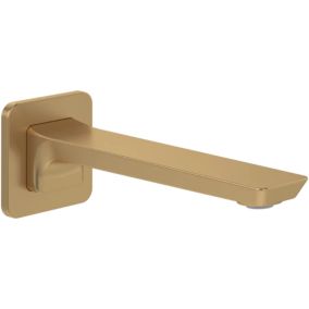 Bec de baignoire VILLEROY ET BOCH Subway 3.0 montage mural Brushed Gold