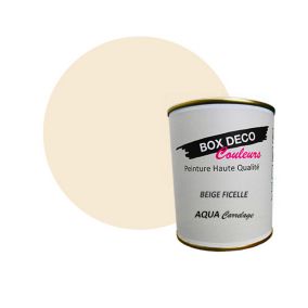 Beige Ficelle Peinture carrelage et faïence murale aspect velours-satin Aqua carrelage Beige Ficelle - 750 ml