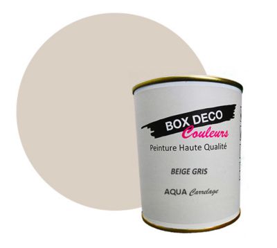 Beige Gris Peinture carrelage et faïence murale aspect velours-satin Aqua carrelage Beige Gris - 750 ml