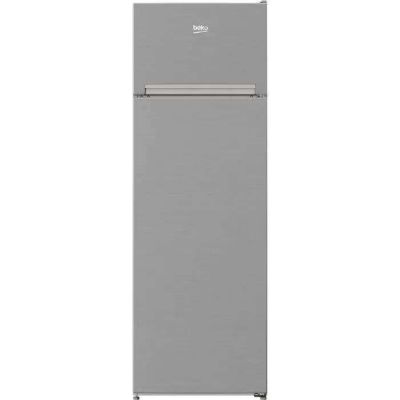 BEKO réfrigérateur 2 portes 250 litres gris acier - RDSA280K40SN