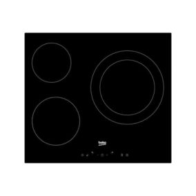 BEKO Table vitrocéramique 3 radiants HIC63402T