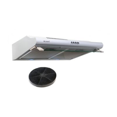 BELDEKO Hotte Casquette 60 cm Blanc 240 m3/h 100W - Marque Française