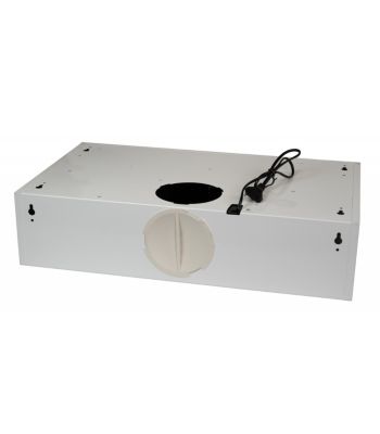 BELDEKO Hotte Casquette 60 cm Blanc 240 m3/h + 2 Filtres - Marque Française