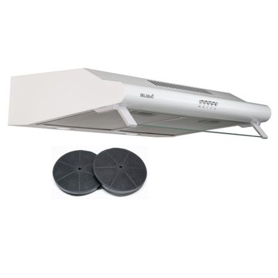 BELDEKO Hotte Casquette 60 cm Blanc 435 m3/h 200W - Marque Française