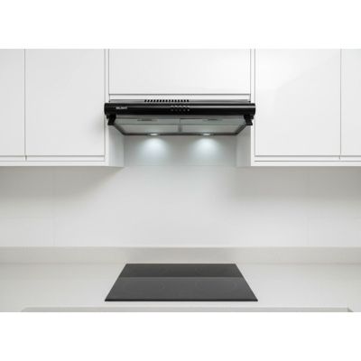 BELDEKO Hotte Casquette 60 cm Noir 240 m3/h 100W - Marque Française