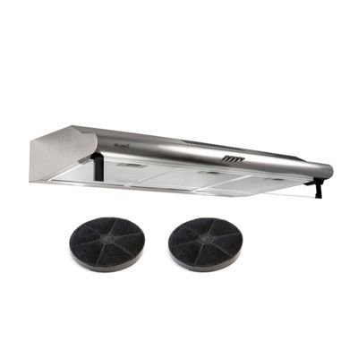 BELDEKO Hotte Casquette 90 cm Inox 420 m3/h 100W - Marque Française
