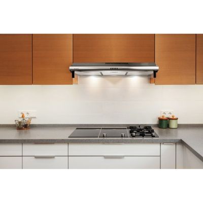 BELDEKO Hotte Casquette 90 cm Inox 420 m3/h 100W - Marque Française
