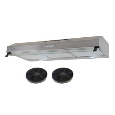 BELDEKO Hotte Casquette 90 cm Inox 438 m3/h 200W - Marque Française